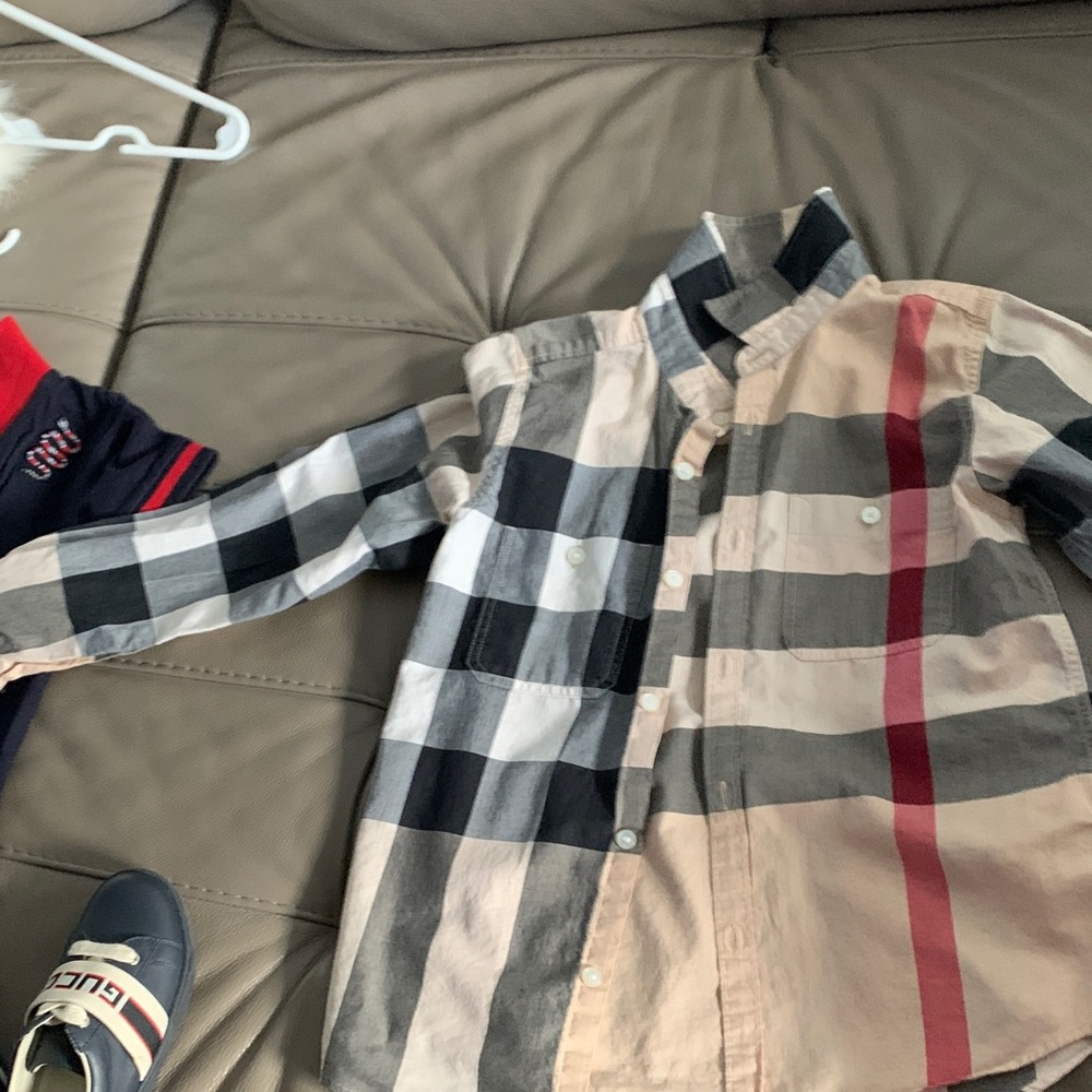 Burberry 8Y boy shirt